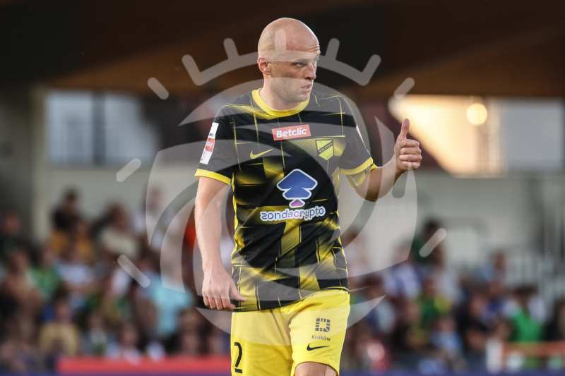 Piłka Nożna: Betclic 1 Liga. Puszcza Niepolomice - Wieczysta Krakow. - Agencja Fotograficzna